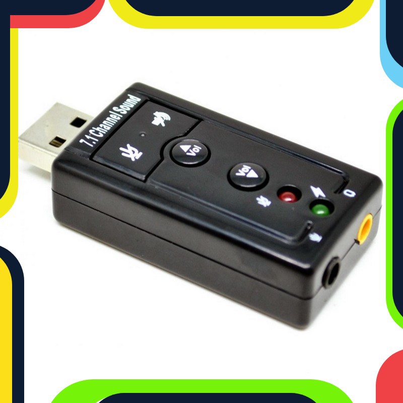 Bayar Ditempat Taffware USB 7.1 Channel Sound Card Adapter - TC-03