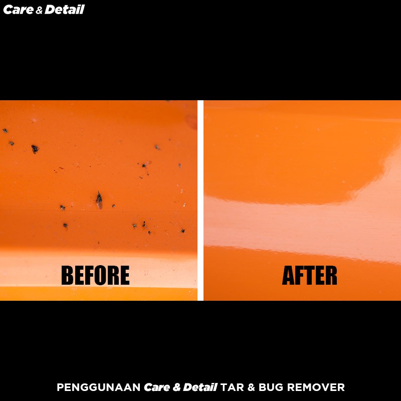 TAR &amp; BUG REMOVER by Care &amp; Detail | Penghilang Noda Aspal Bekas Serangga Mobil