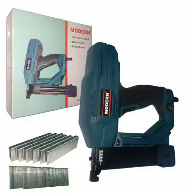 MESIN PAKU TEMBAK LISTRIK MODERN M30-FU nail machine tacker electrick