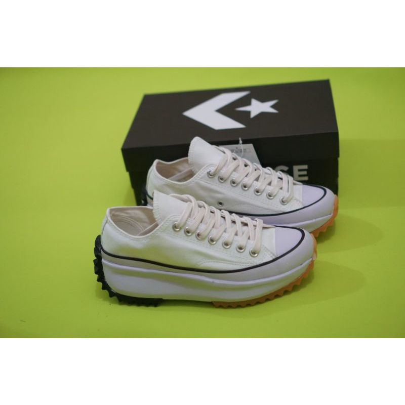 Converse Run Star Hi ox Sepatu wanita wedges premium quality COD