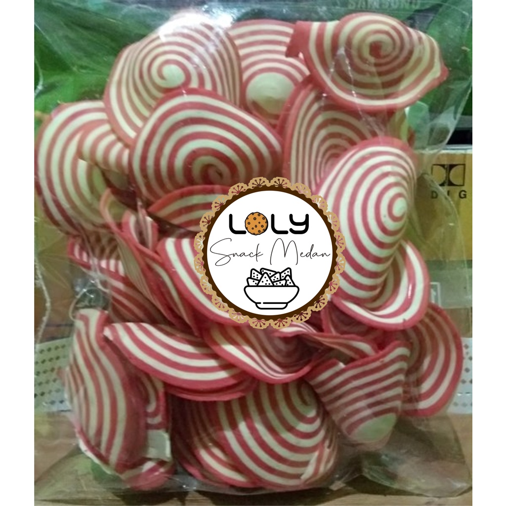 

Snack Kuping Gajah Stawbery Premium Original 250gr. Asli Medan. Snack Medan. Jajanan Khas Medan