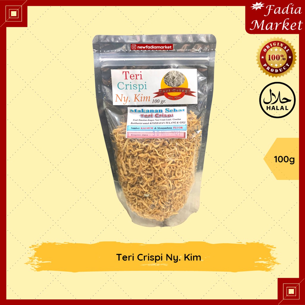 

Ikan Teri Crispy Ny. Kim 100g