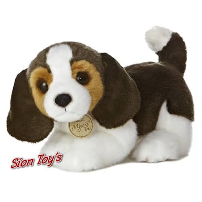 Boneka Hewan Anjing Beagle Lucu