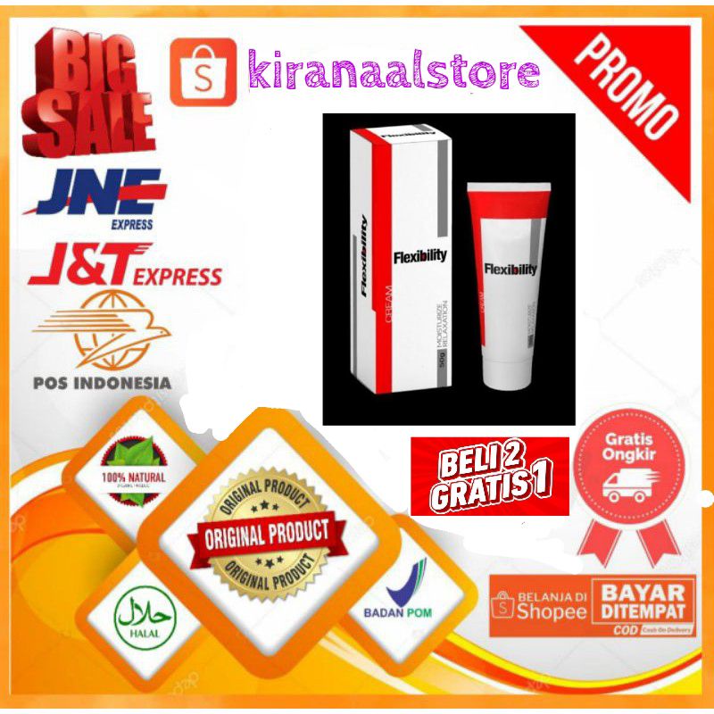 Flexibility Asli Obat Sendi Original Flexibility Cream Sendi Tulang Ampuh