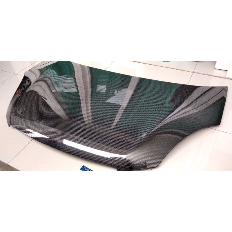 kap mesin brio carbon