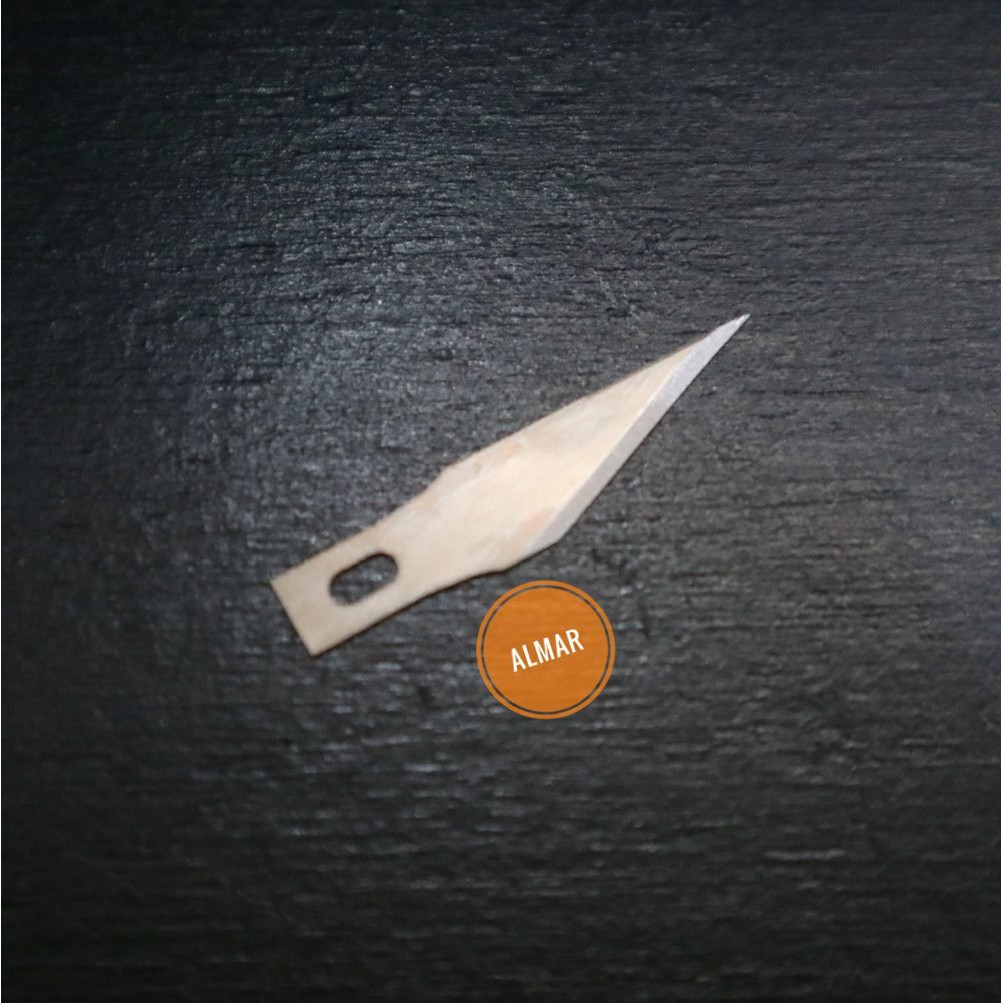 

Refill Mata Pisau Pen Cutter SET 10 pcs Isi Ulang Pemotong Kertas Stiker Suku Cadang Alat Potong