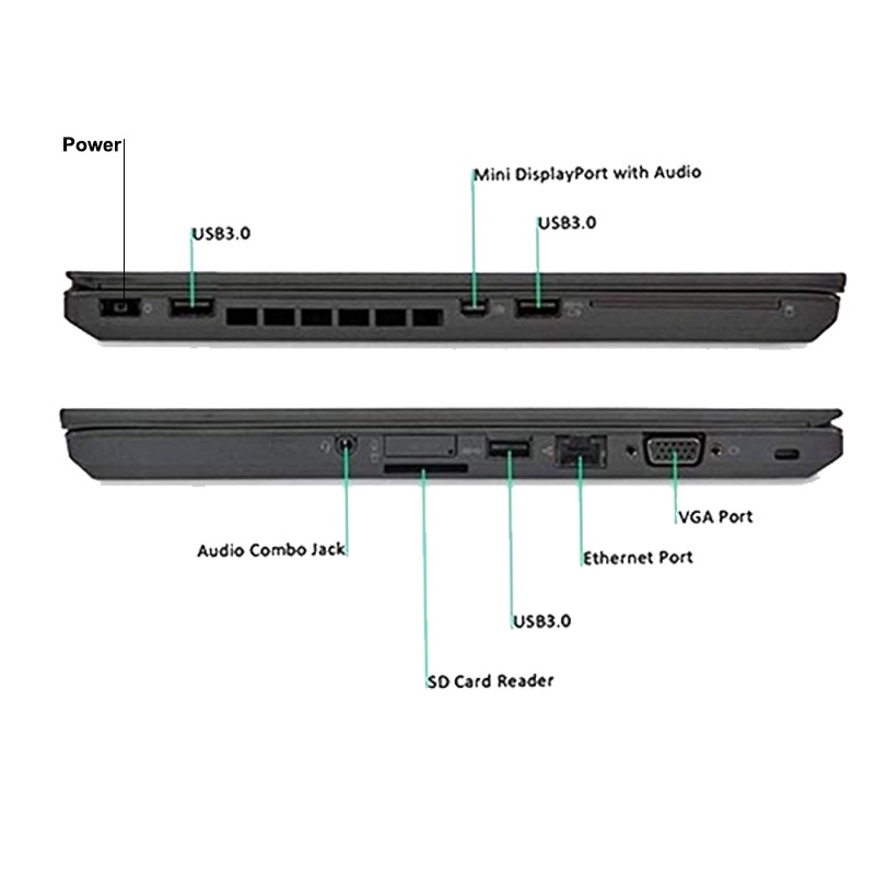 TERMURAH Lenovo Thinkpad Laptop L440 core I5 14inch Peningkatan baru  original berkualitas Mulus Bekas IPS， US Keyboard，backlight