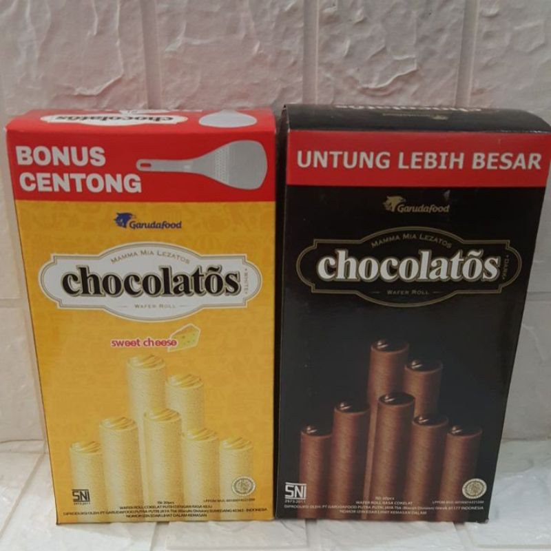 

Chocolatos Wafer Roll Besar 24pcs