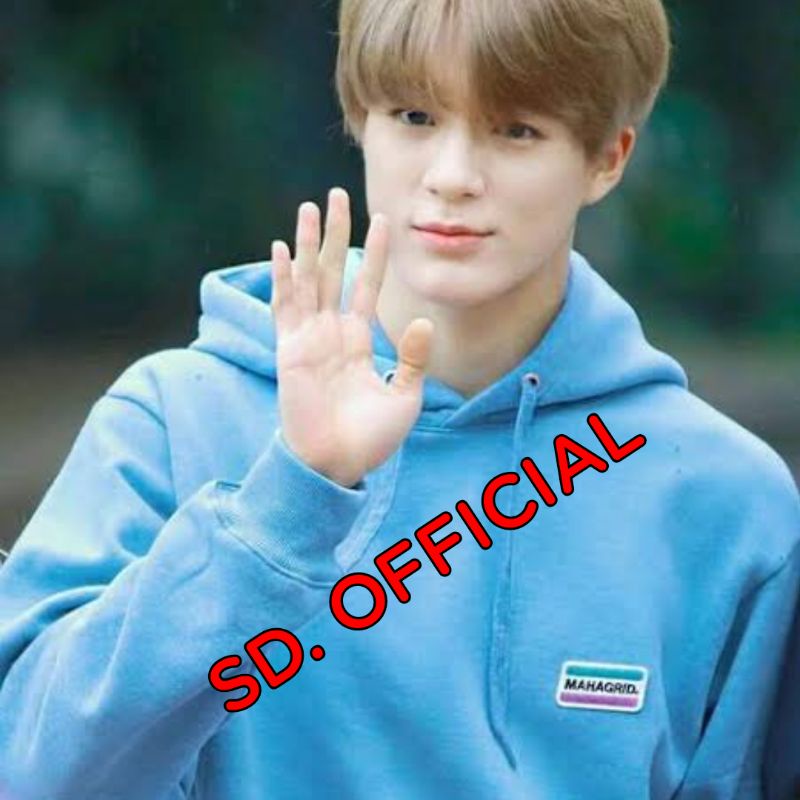 Jaket Hoodie Jumper NCT Jeno Mahagrid Logo Print DTF