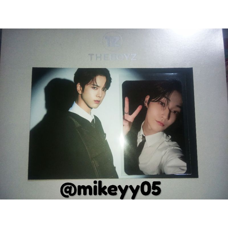 pc kevin trick ver free poscard younghoon ganteng