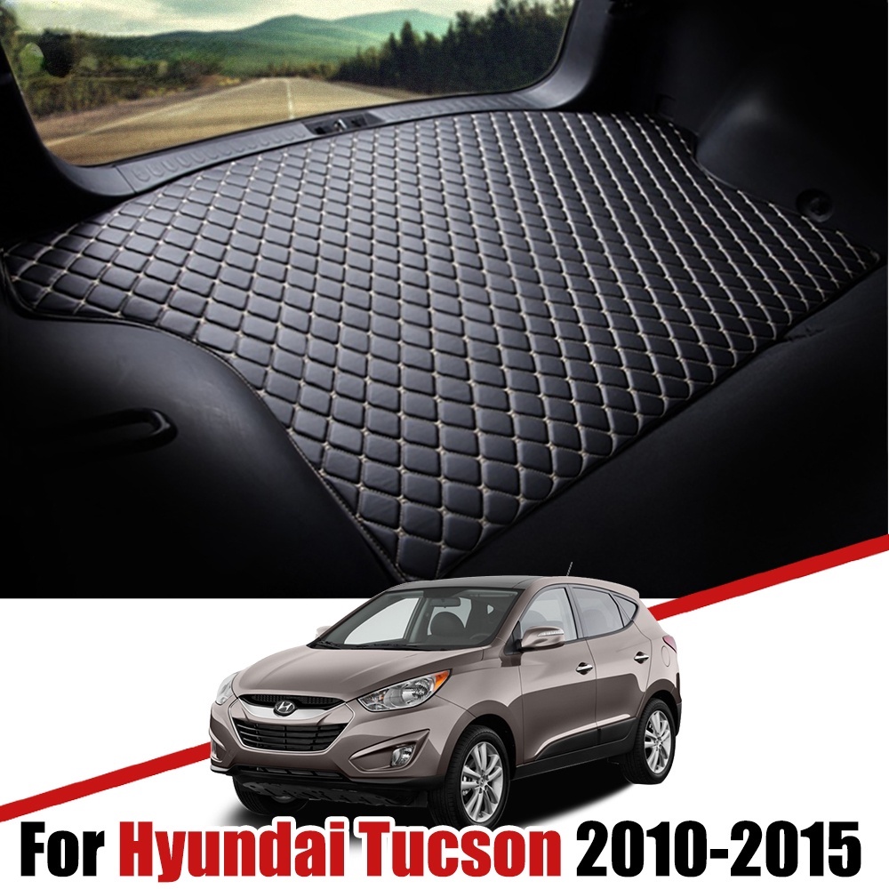 Matras Bagasi Mobil Bahan Kulit Untuk Hyundai Tucson LM IX35 2010 2011 2012 2013 2014 2015