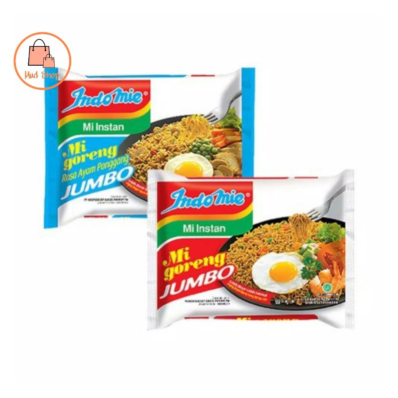 

Indomie Mi Goreng Jumbo Special 129g / Indomie Mi Goreng Jumbo Ayam Panggang 128g