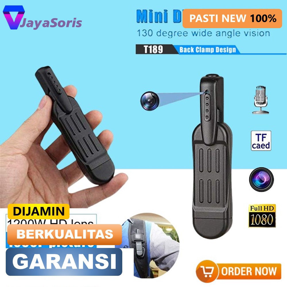 KAMERA KECIL MINI TERSEMBUNYI CAMERA CCTV HD PENGINTAI SPY CAMCAMERA PENGINTIP TANPA KABEL 1080 JS51