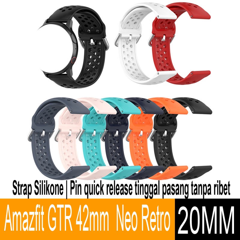 Strap Sport Silikon Amazfit GTR 42mm  Neo Retro