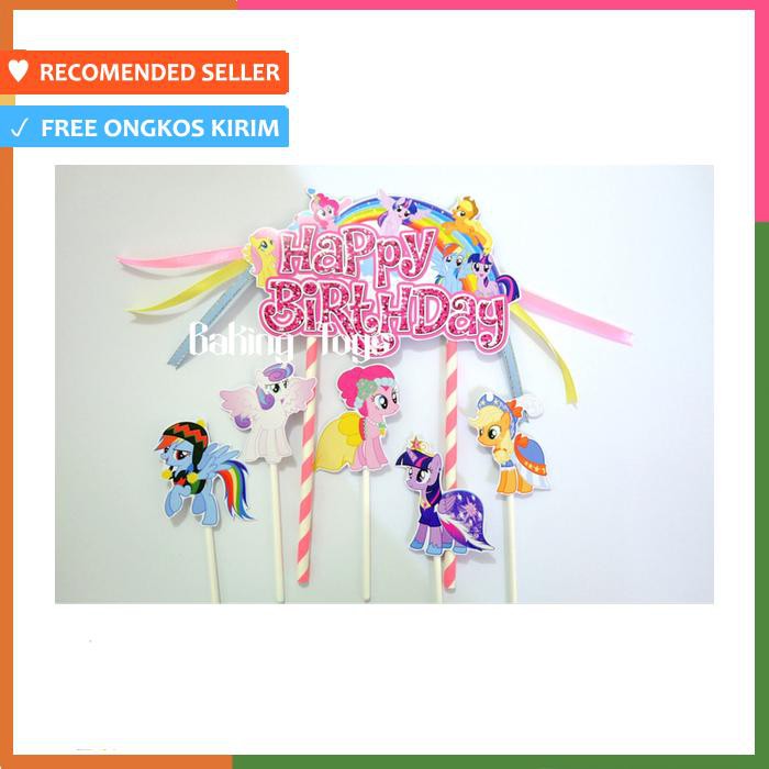 CAKE TOPPER LITTLE PONY