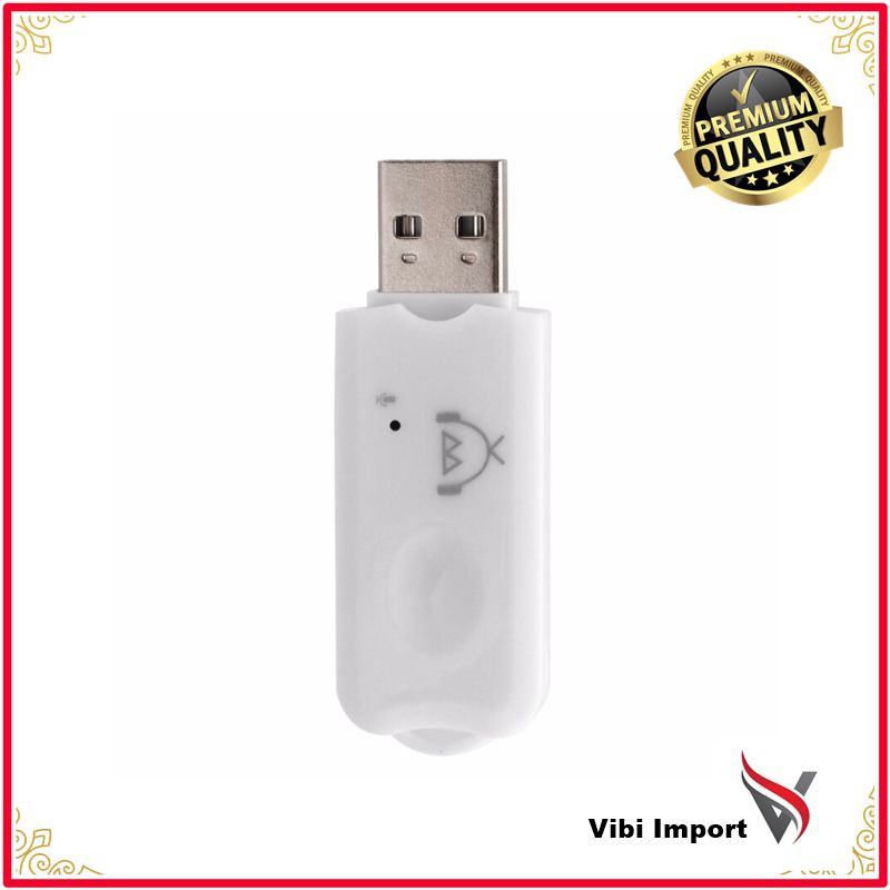 Terlaris VAORLO USB Bluetooth Receiver Car Audio Wireless Bluetooth Adapter Dongle Car Kit