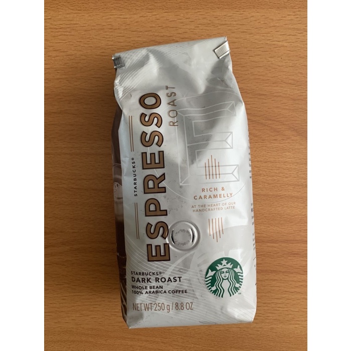 

(BISA COD) Starbucks Espresso - Whole Bean Dark Roast 250gr Biji Kopi Coffee - Espresso, Tidak Digiling
