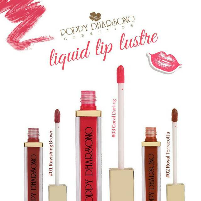 Poppy Dharsono Liquid Lip Lustre