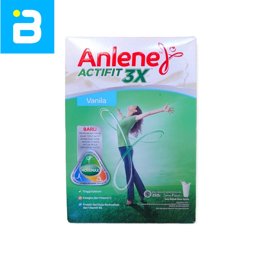 

Anlene Actifit 3X Vanilla 250 G