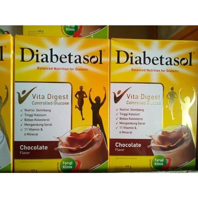 

[COD] SUSU Diabetasol Coklat 600 Gram [COD]
