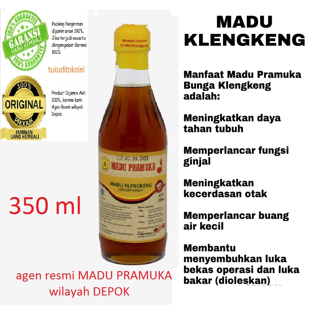 

Madu Pramuka MADU KLENGKENG 350 ML