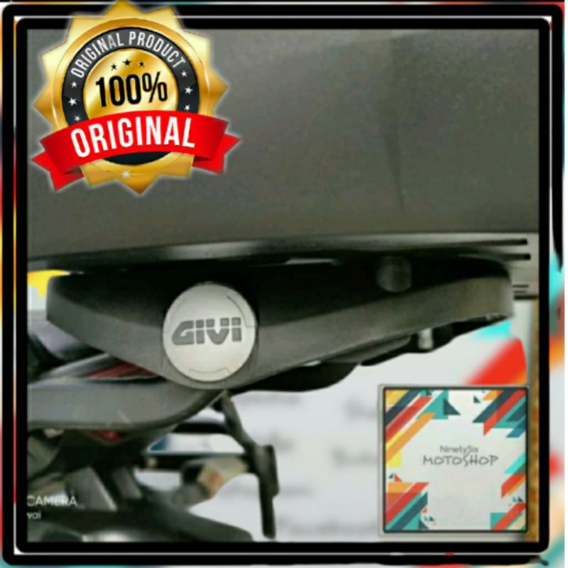 Baseplate Box Motor GIVI Tatakan Plastik GIVI Sparepart Monolock Plate M5M