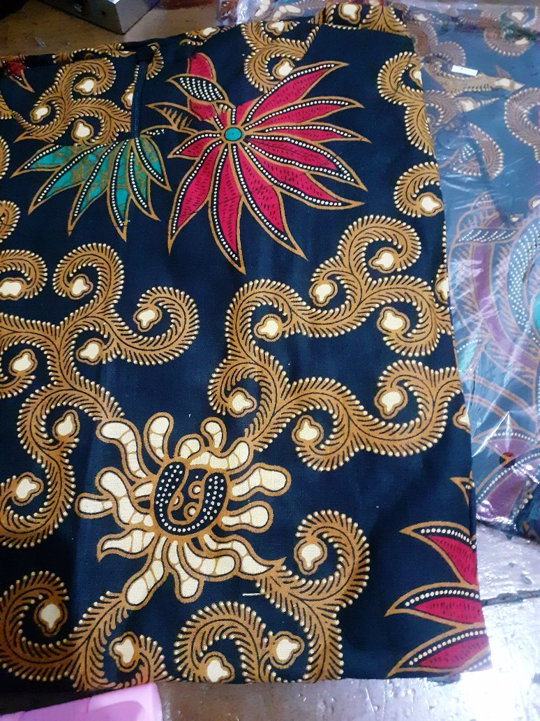 { Ada Anak } Batik Couple Gamis Syari Busui Sibulan Adipati Termurah.