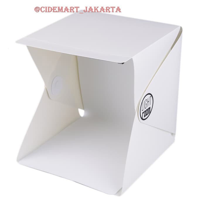 [ORIGINAL] STUDIO BOX MINI LED UNTUK FOTO PRODUK WITH LED KIT ORIGINAL LIGHT ROOM