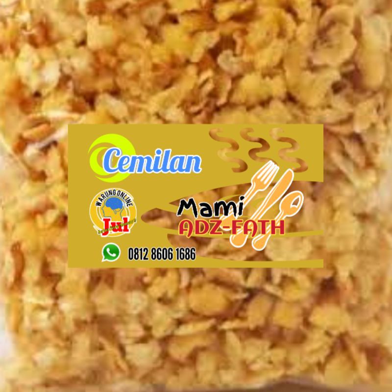 

Kripik Jagung Geprek Kering