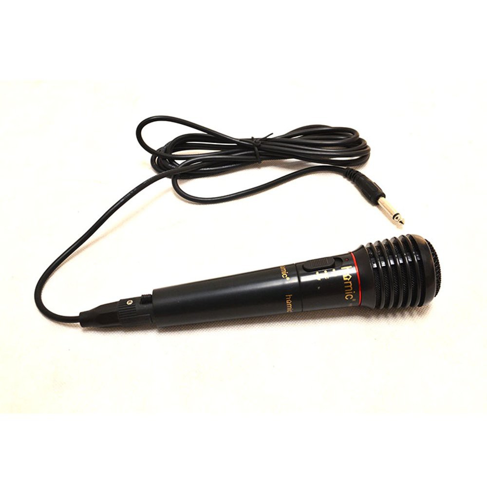 Homic Mic Wireless dan Kabel HM-308 Microphone Karaoke