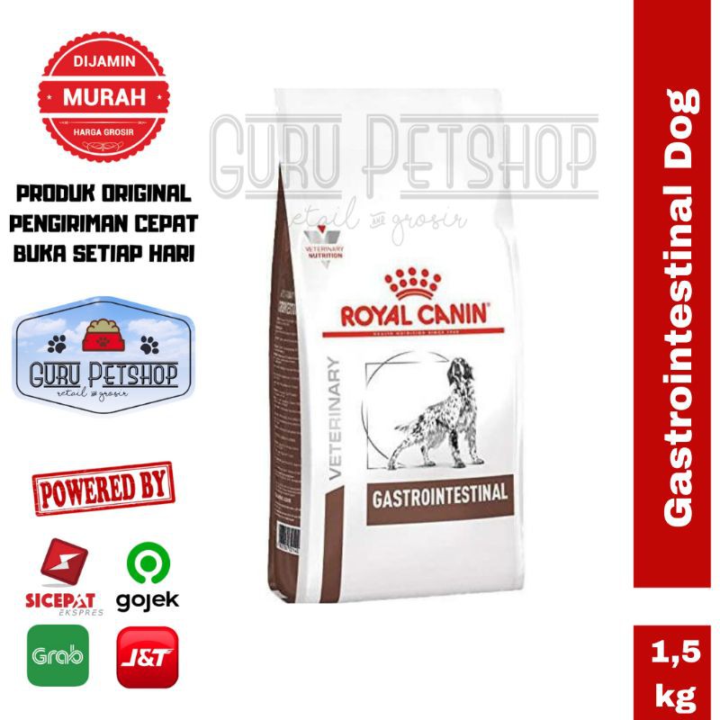 Royal Canin Vet Gastrointestinal Dog 2kg Freshpack / Makanan Anjing / Dog Food