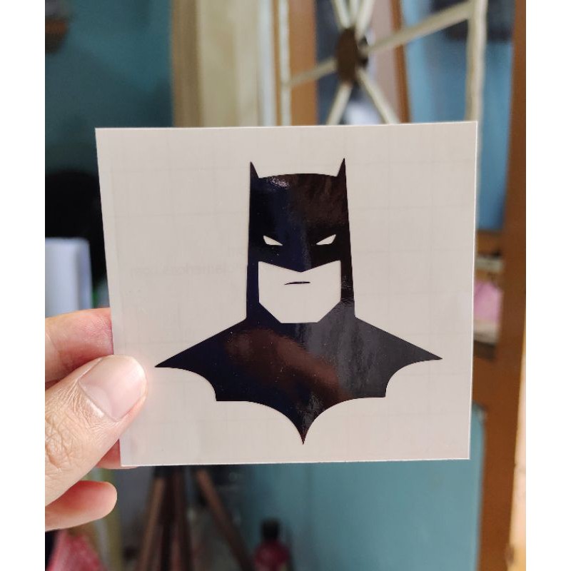 

stiker batman custom cutting stiker murah