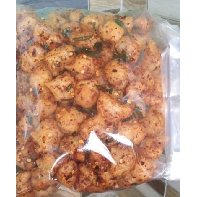 

siomay mini pedas makanan makanan ringan cemilan pedas daun jeruk isi1kg
