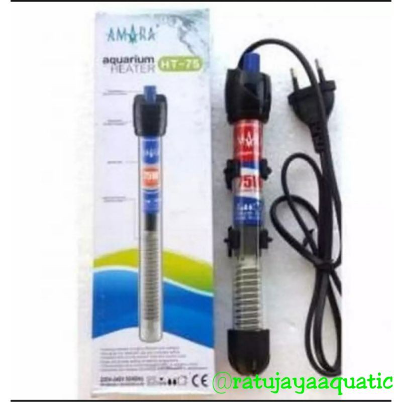 Heater Amara / kandila Aquarium 75 watt