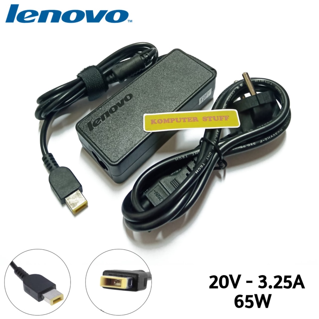 Charger Laptop Lenovo G4070 G40-80 G50-30 G50-45 Adapter Lenovo 20V 3.25A 65W USB-0