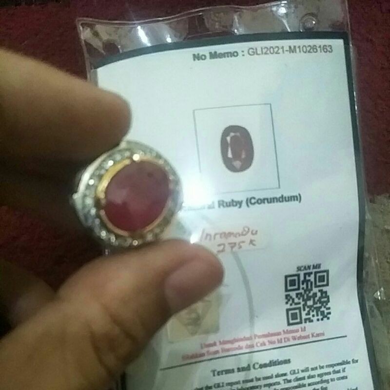 Natural Ruby Pigeon Blood