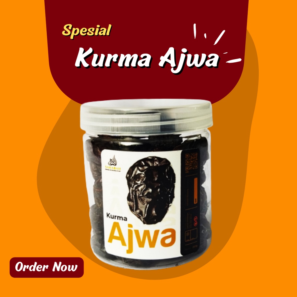 

Kurma Ajwa Toples 250 gram Premium