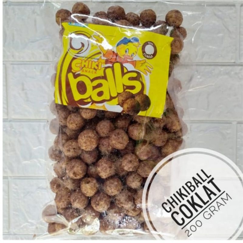 

SNACK KILOAN MURAH CHIKI BALLS RASA COKELAT KEMASAN 200GR /SNACK MURAH ORIGINAL