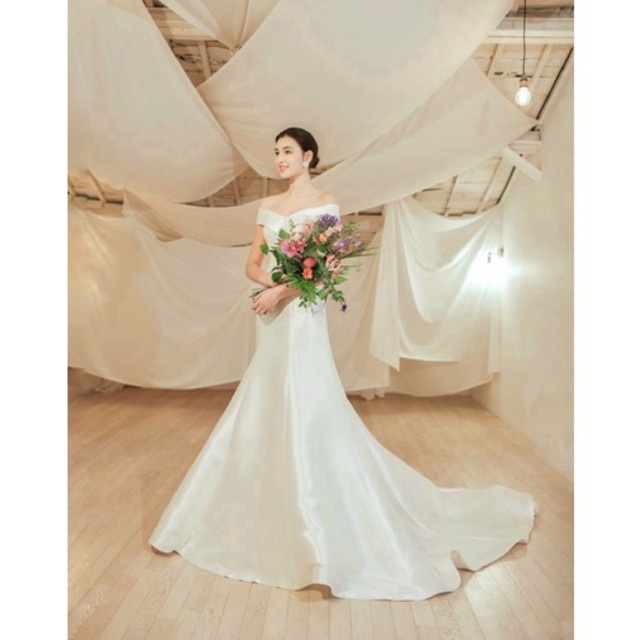 Gaun pengantin wanita wedding dress murah dress ekor mermaid dress prewedding big size jumbo