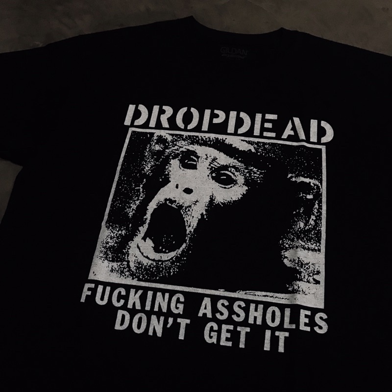 T SHIRT / KAOS BAND DROP DEAD (OFFICIAL MERCHANDISE)