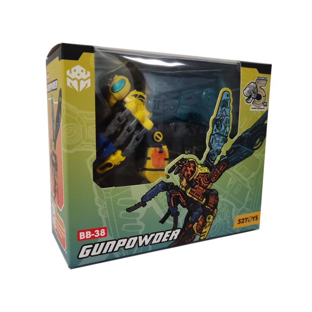 BeastBOX BB-38 Gunpowder (With Bonus) 52toys ori mainan megabox figure