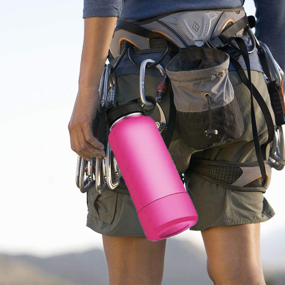 Populer Penutup Botol Air Water Bottle Aksesoris Sports Cup Cover Silikon Anti Slip