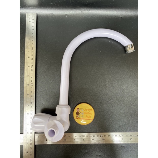 Kran Angsa Pvc Soligen / Kran Angsa Soligen / Kran Cuci Piring Pvc Soligen / Kran Cuci Piring Solige