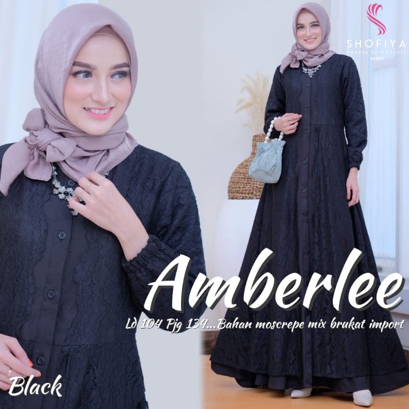 GAMIS BROKAT AMBERLEE ORI SHOFIYA