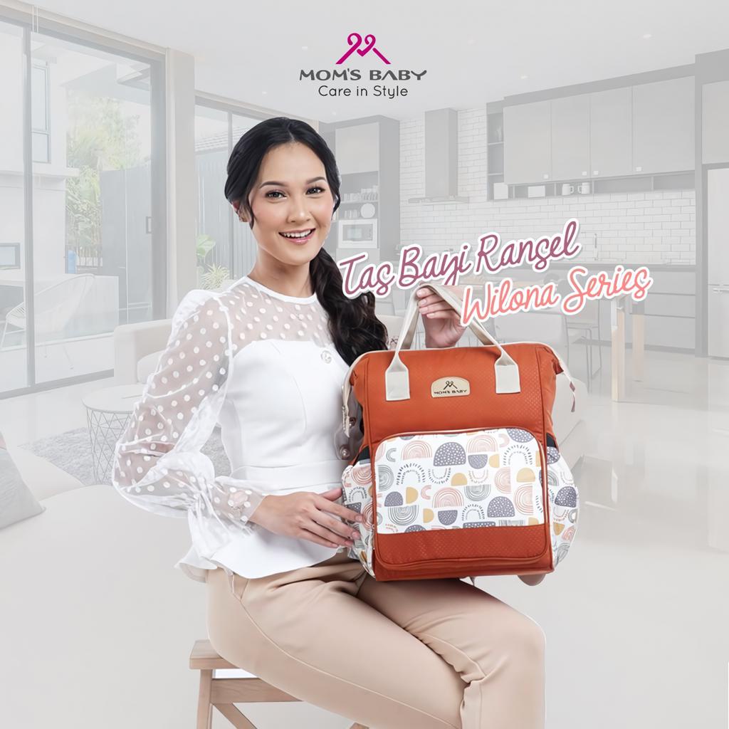 Tas Bayi Ransel Mom's Baby Wilona Series MBT3051