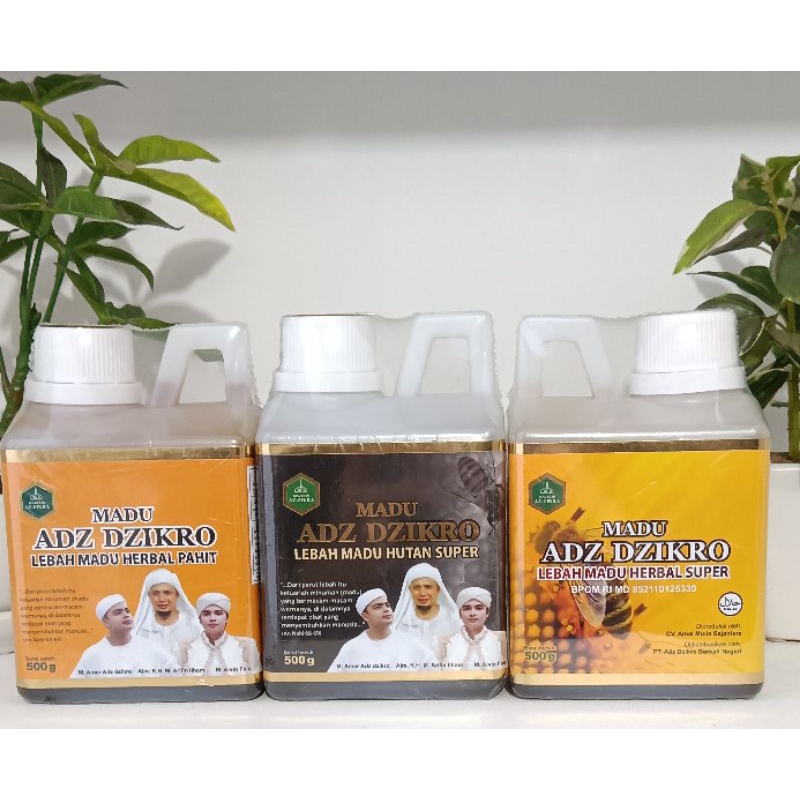 

MADU ADZ DZIKRO Herbal Pahit, Herbal Super, Hutan Super