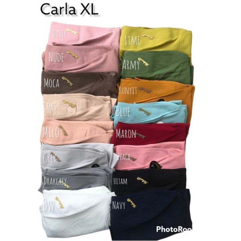 Khimar Carla size XL ORI valenshaqueen//Khimar crinckle tanpa tali ORI valenshaqueen