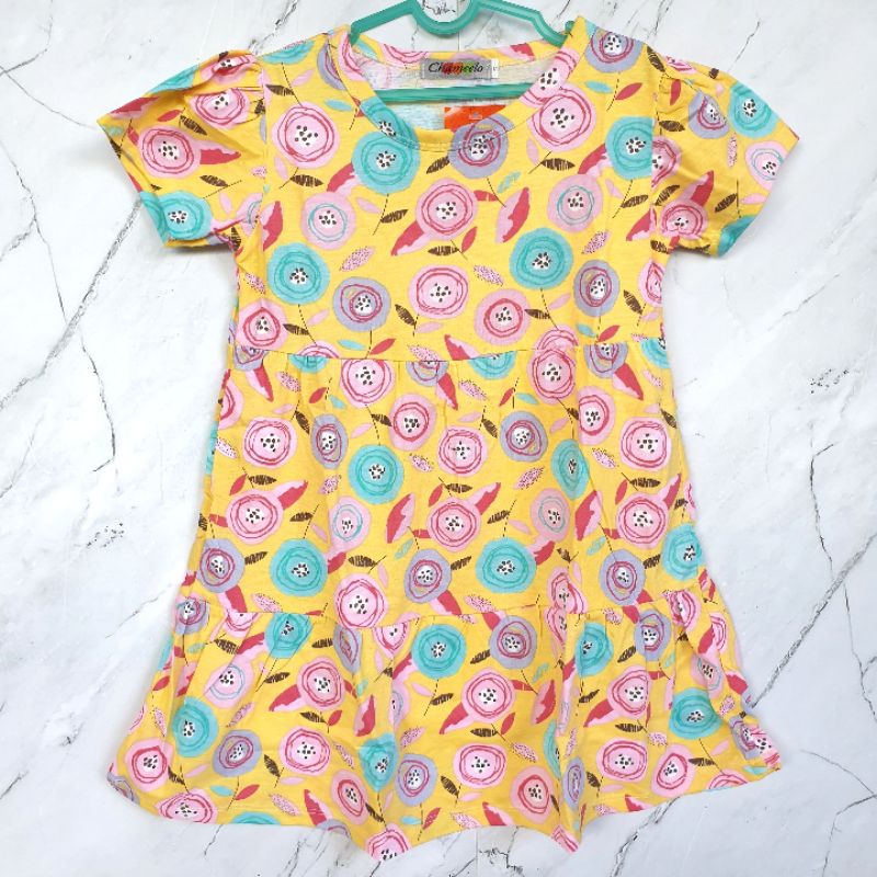 Dress Kaos Cotton Chameelo Anak Perempuan