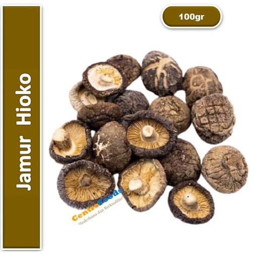 

Jamur Hioko Shitake Kering - Dried Shitake Mushroom | 100gr [ Harga Per BKS ]