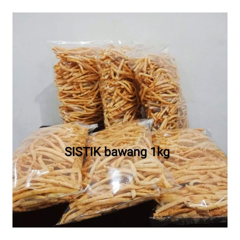 

SISTIK BAWANG 1KG / KERIPIK SISTIK / KERIPIK STIK